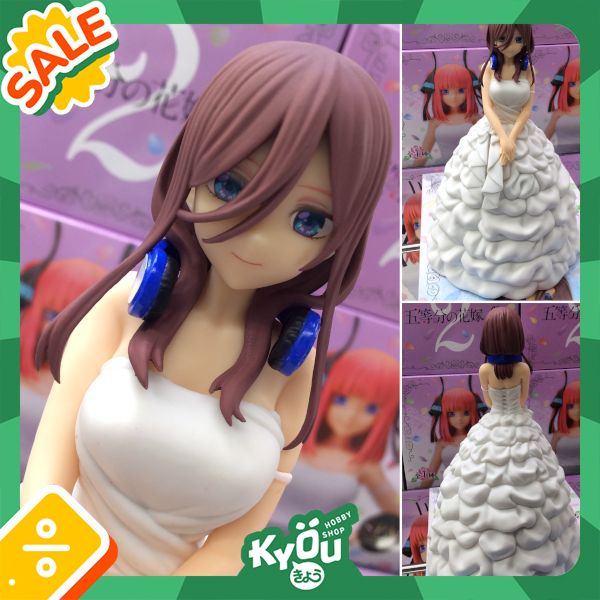 PVC Figure Miku Nakano - Wedding Ver. (22cm)