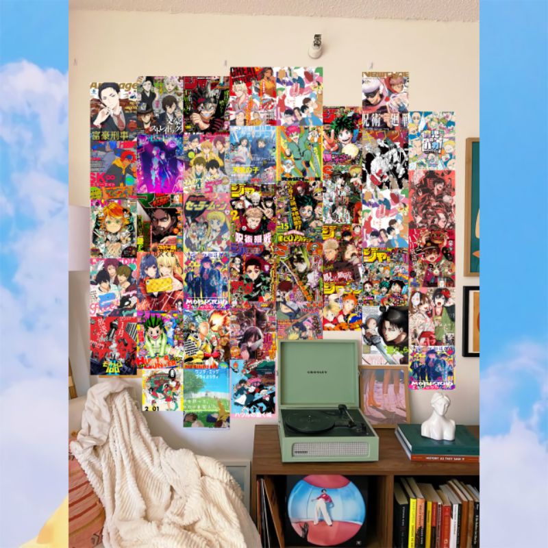 POSTER DINDING AESTHETIC NCT, INDIE, ANIME, QUOTES || SIZE A6, A5, A4 || POSTER AESTHETIC || POSTER MURAH ||-ANIME