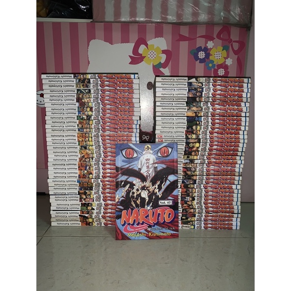 KOMIK NARUTO SATU SET LENGKAP 1-72 + SECRET SCROLL