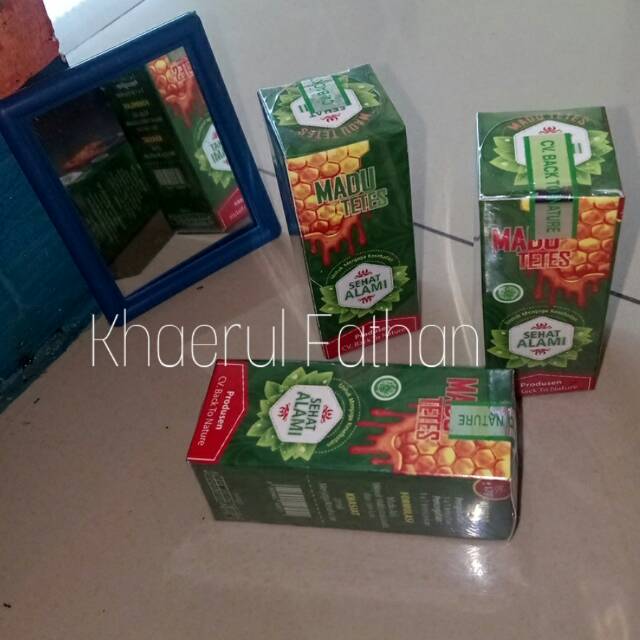 Madu tetes alami (asli) untuk mata