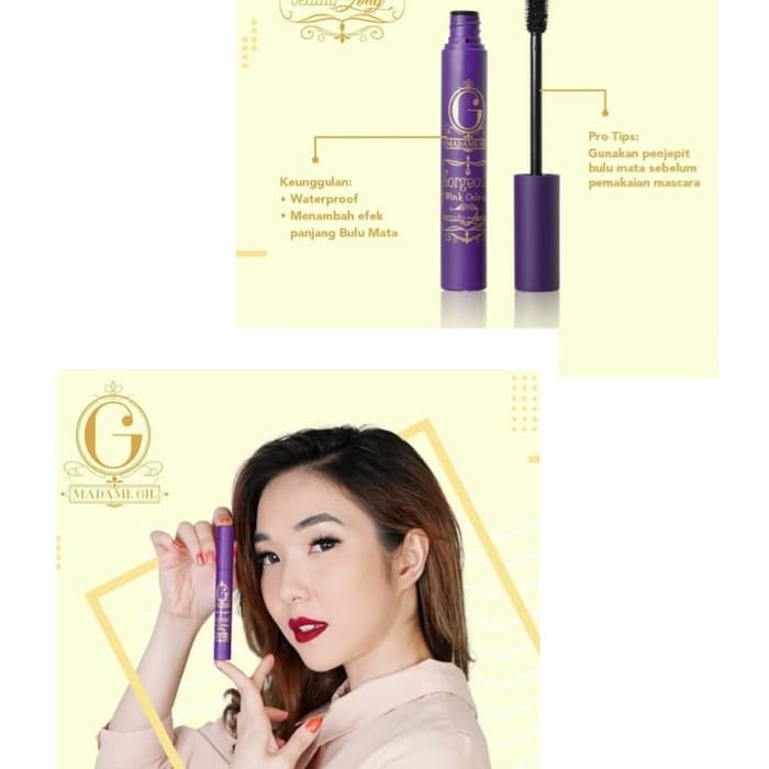 ★ BB ★ MADAME GIE Gorgeous Wink Celebs Pretty Thick - Mascara [ BOTOL BIRU ]