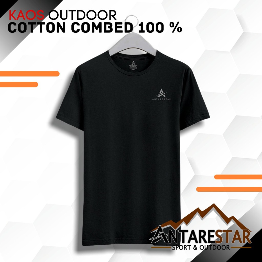 KAOS / BAJU OUTDOOR GUNUNG PRIA KAOS PRIA BAJU TANGAN PENDEK ANTARESTAR