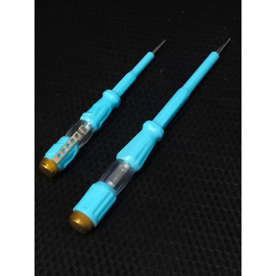 Tester Tegangan Listrik - Obeng Tespen Stanvick Test Pen Besar Kecil