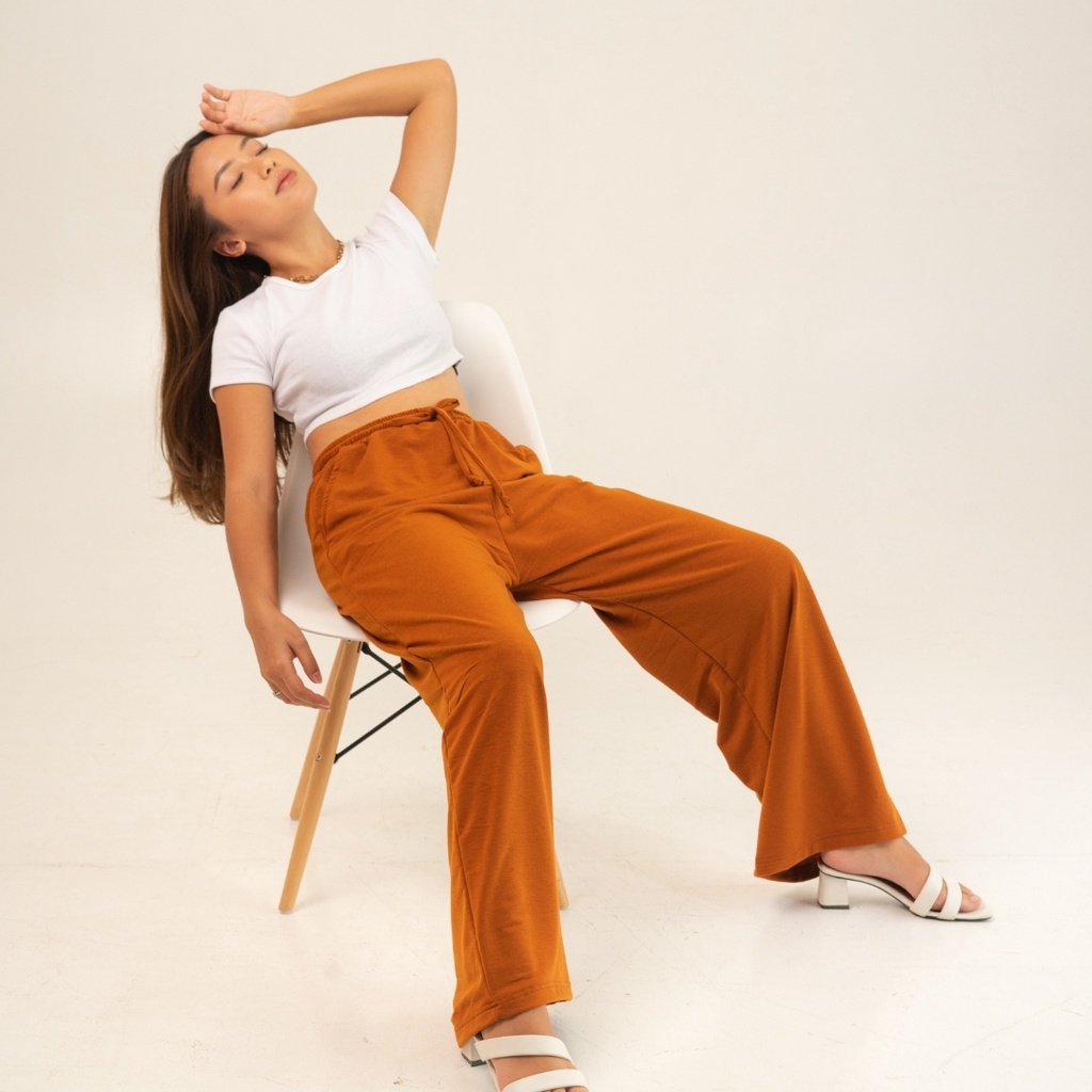 AIJO | Jolly Cullote 2 | Kulot Panjang Babyterry-Cinnamon