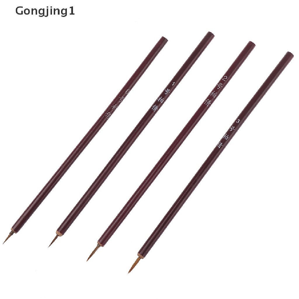 Gongjing1 Brush Pen Liner Nail Art Gagang Bambu