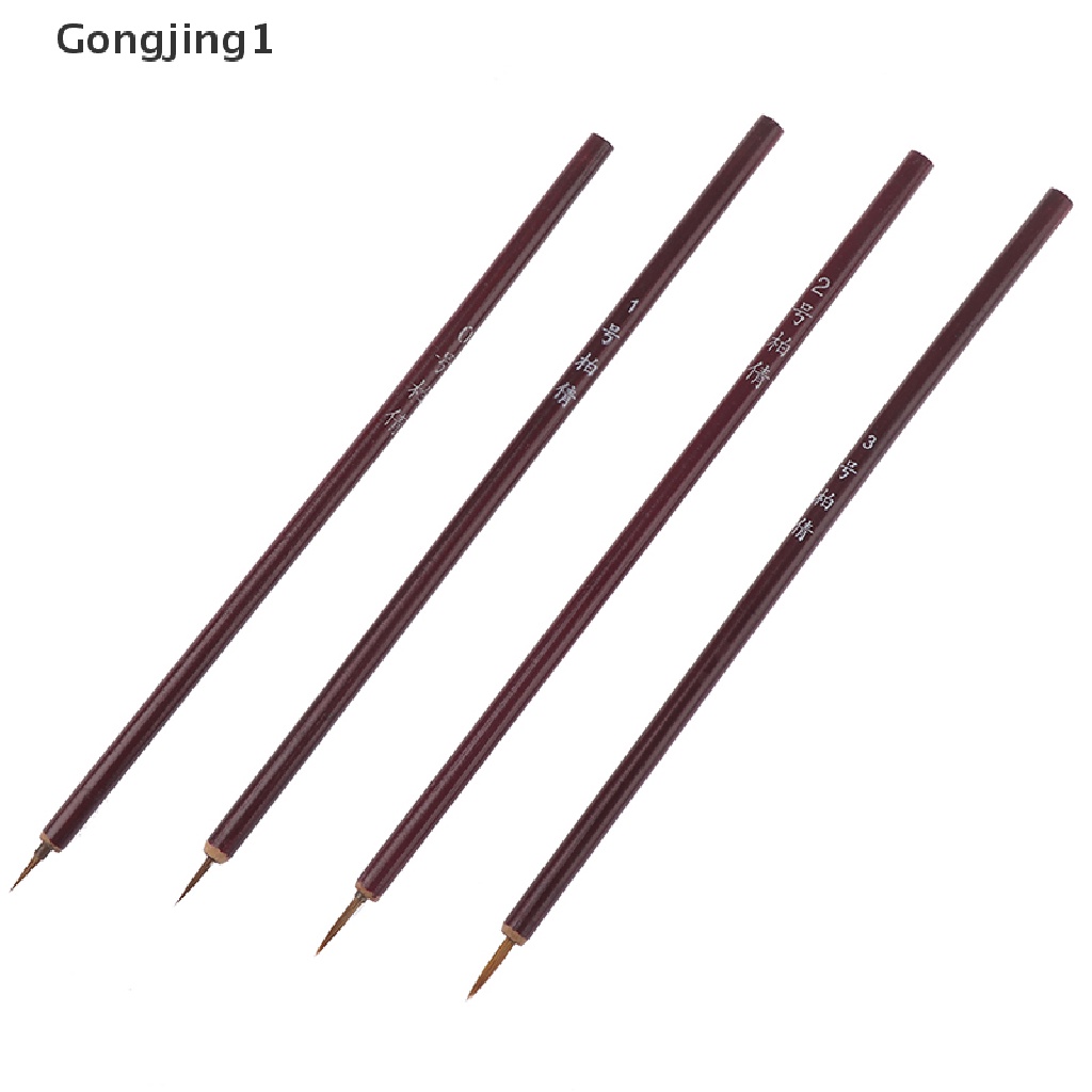 Gongjing1 Brush Pen Liner Nail Art Gagang Bambu