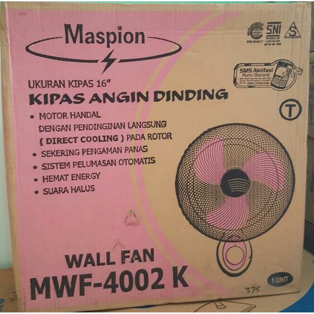 Maspion Wall Fan 16 Inch MWF-4002K