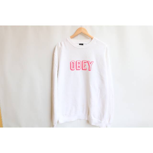 CREWNECK OBEY SECOND BRANDED