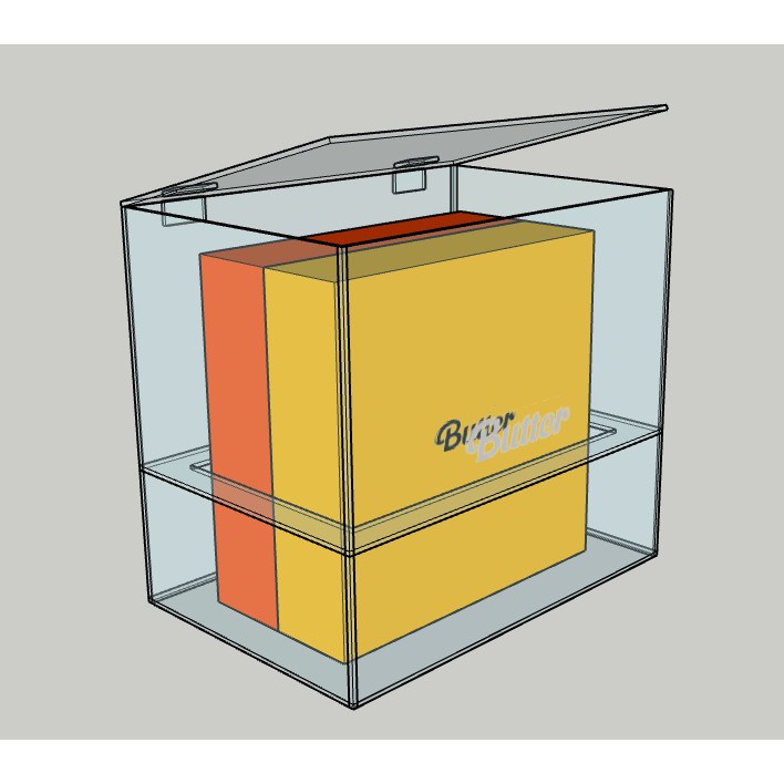 [RAK ALBUM] ALBUM BTS BUTTER ISI 2 / RAK ALBUM BTS BUTTER ISI 2 / PELINDUNG ALBUM BTS