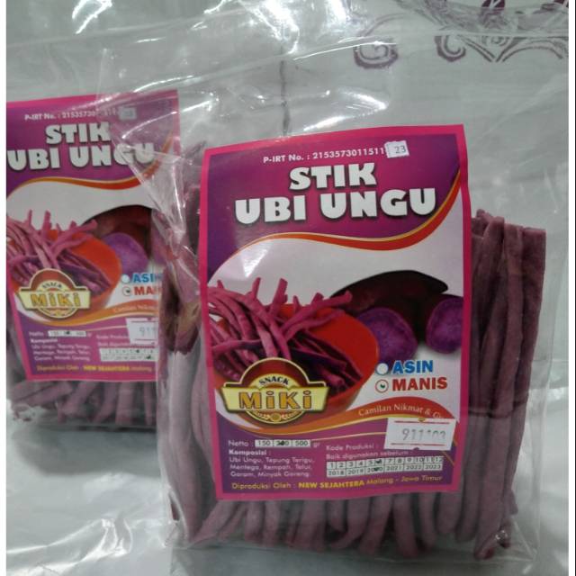 

Stik Telo Ungu Oleh Oleh Malang Batu 250 gr