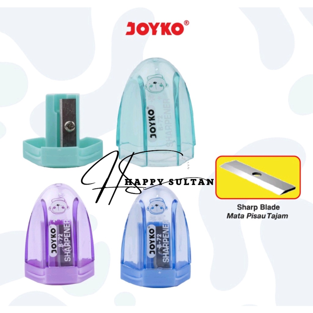 

Sharpener Rautan Serutan Joyko B-72 Peraut Rautan Pensil