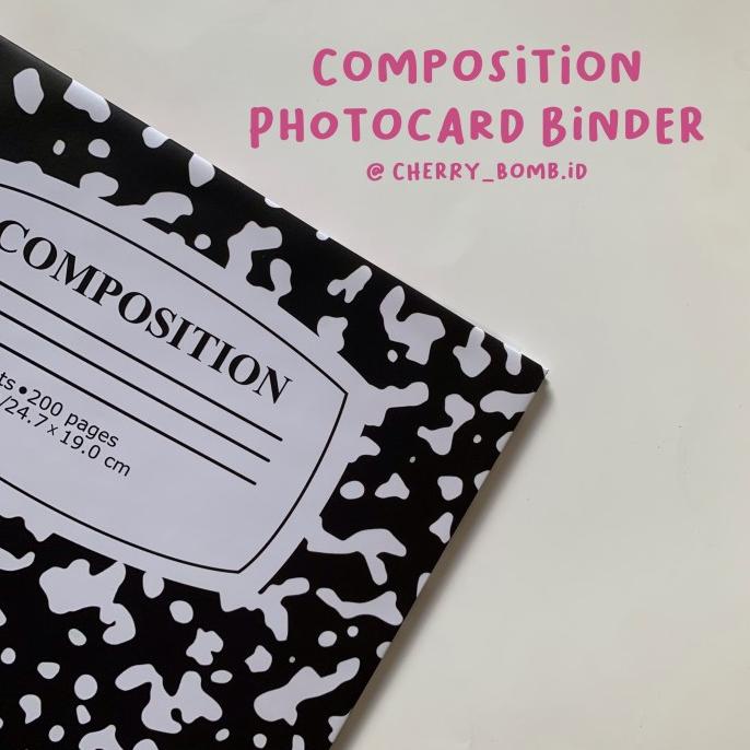 

Composition Photocard PC Binder A4/A5