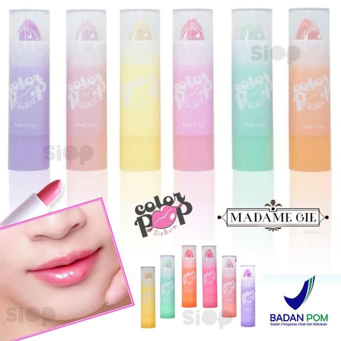 Madame Gie Lip Balm Color Pop