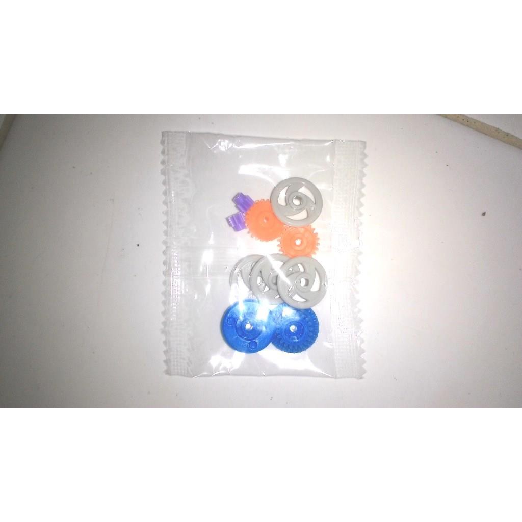 Tamiya Gear Set Pro Biru Orange Ratio 4:1 Untuk Chassis MS MA Plus Roller 16mm Original Loose Kit