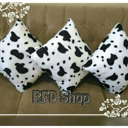 

[COD] Bantal Sofa/Bantal Mobil/Bantal Kursi/Bantal Kotak Motif Sapi [COD]