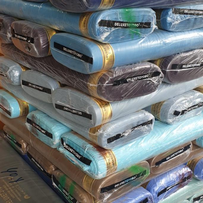 Kain toyobo premium deluxe harga per meter