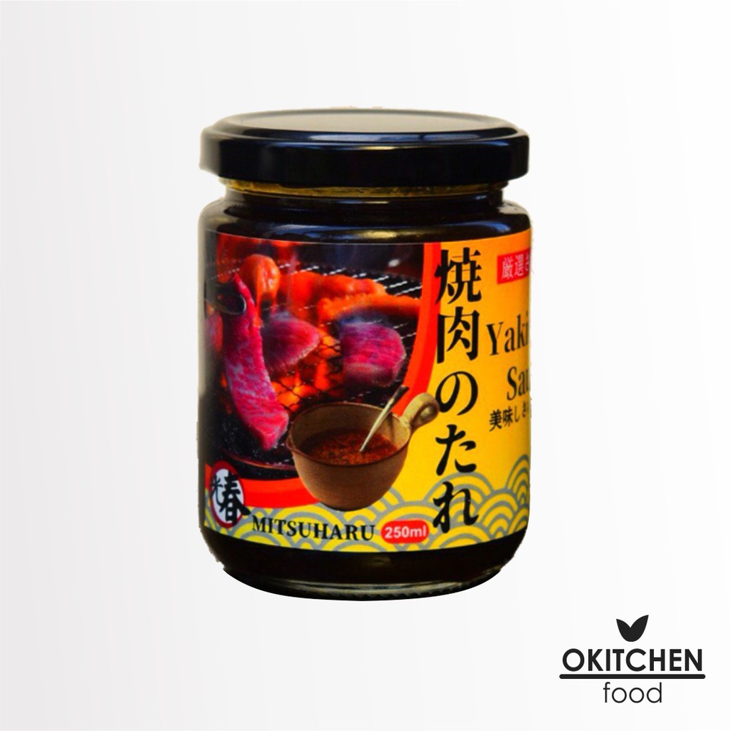 

SAUS BBQ JEPANG SIAP PAKAI YAKINIKU SAUCE & MARINADE - MITSUHARU 250ML