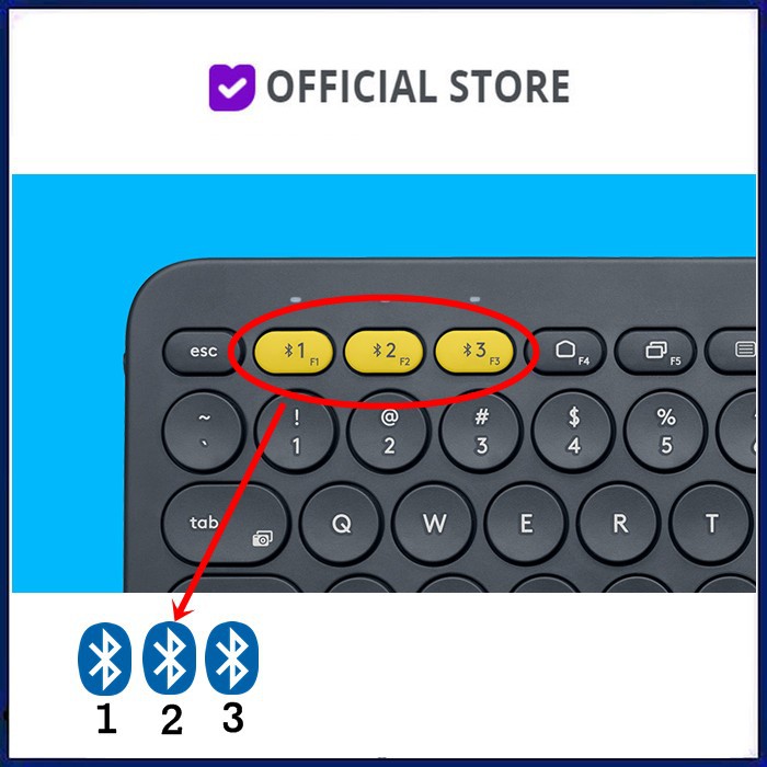 Logitech K380 Multi-Device Bluetooth Keyboard