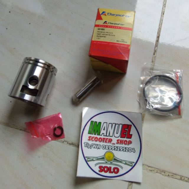 Piston vespa seher vespa  DANMOTOR