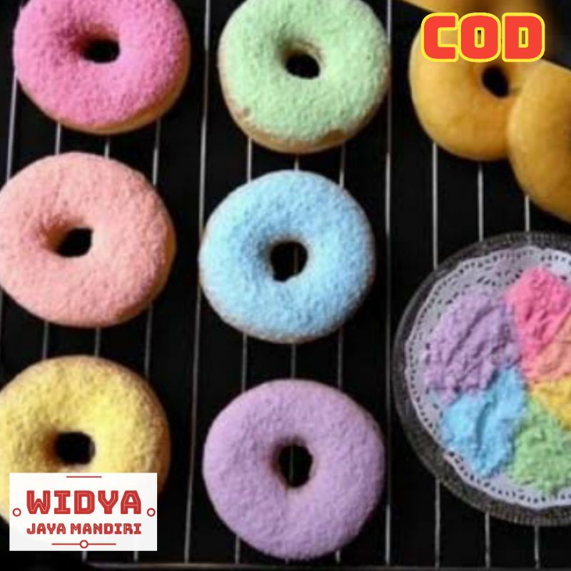 

Dusting Sugar Gula Donat Warna 100 g