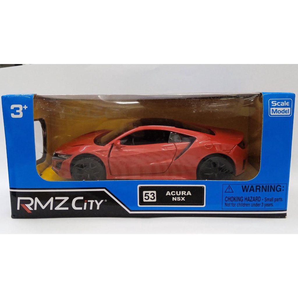 RMZ City Acura NSX Red Diecast Mobil Merah Die Cast