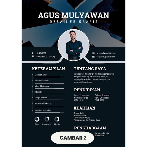 Jasa pembuatan cv / lamaran