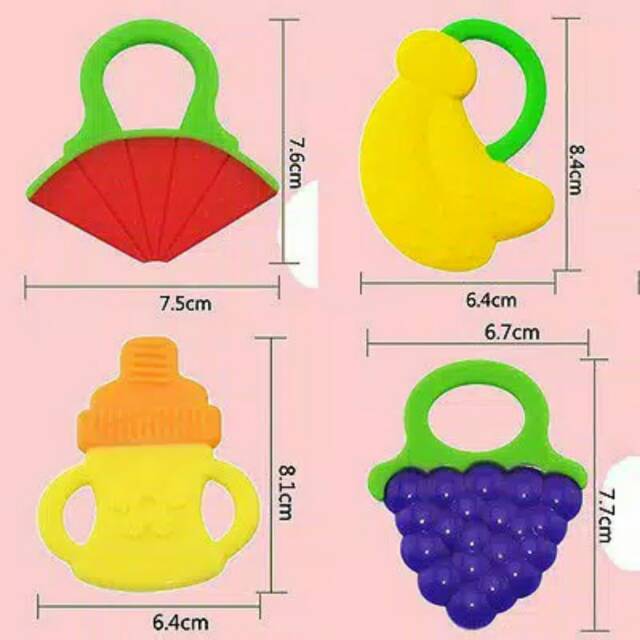 THEETER FRUIT SILICONE / GIGITAN BAYI BUAH