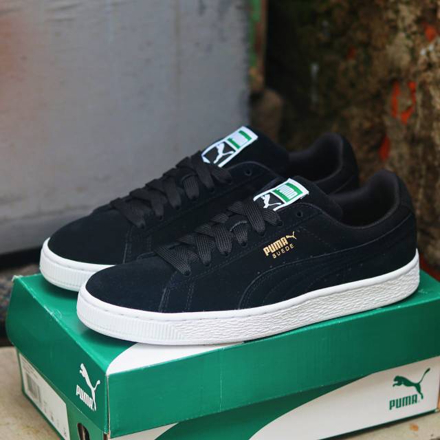 PUMA Suede Classic Black ORIGINAL BNIB RESMI