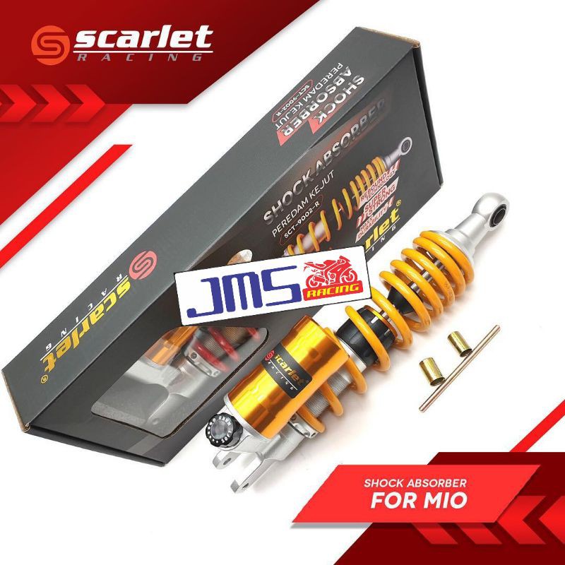 shock shockbreaker scarlet tabung bawah klik rebord fungsi ukuran 305/325 mio beat vario 110 xeon mio soul gt scoopy lexi freego soul gt124 miom3 mioj beat karbu