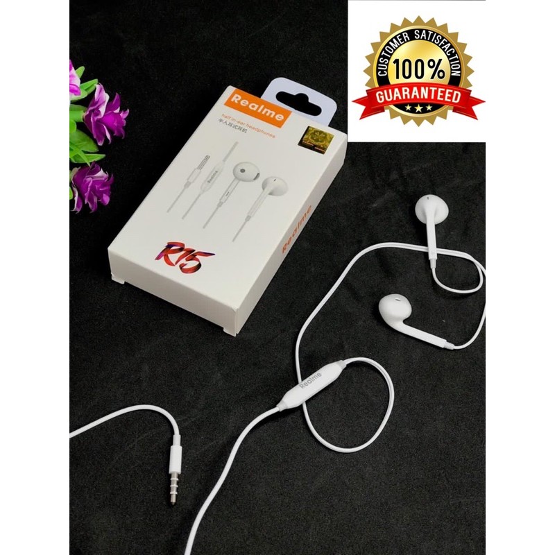 HANDSFREE R15 SERIES OPPO SUPER QUALITY IN EAR EARPHONE NO 1