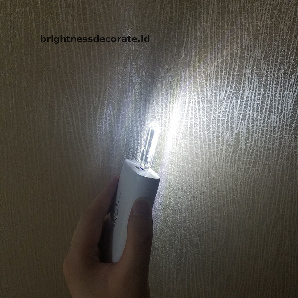 Lampu Bohlam LED Mini USB Untuk Membaca Laptop Komputer