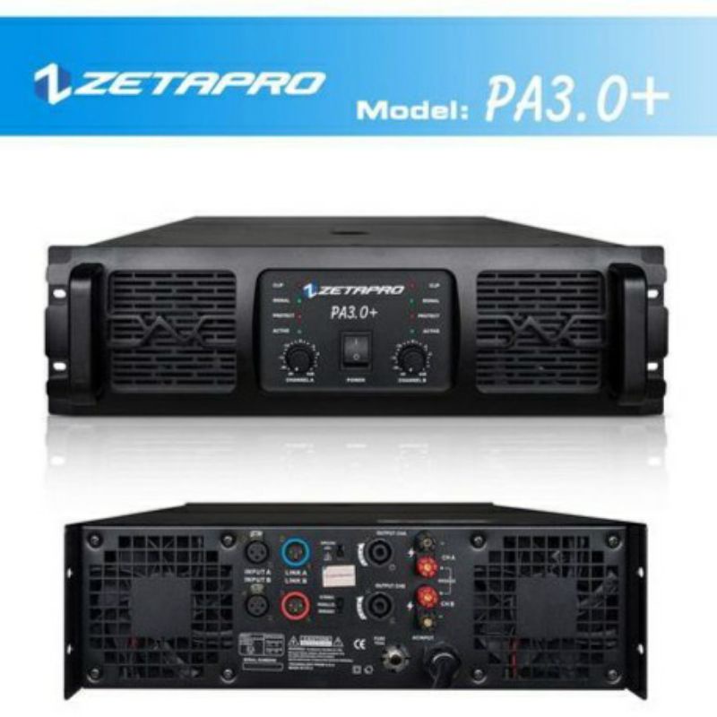 Power Amplifier Class GB Zetapro PA3.0 Original Zetapro PA3.0/Pa3.0