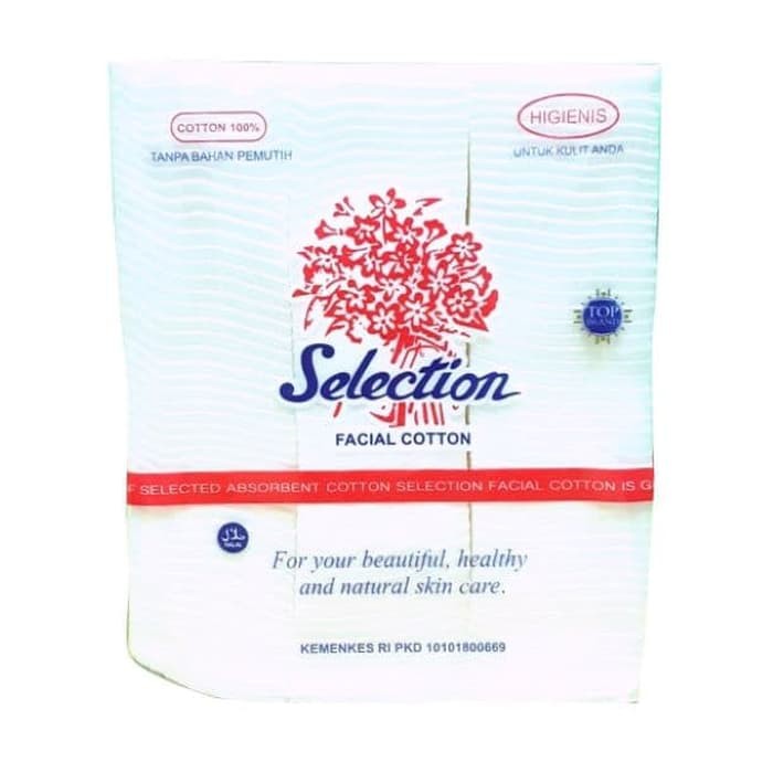 KAPAS WAJAH SELECTION 75GR KAPAS PEMBERSIH KECANTIKAN FACIAL COTTON