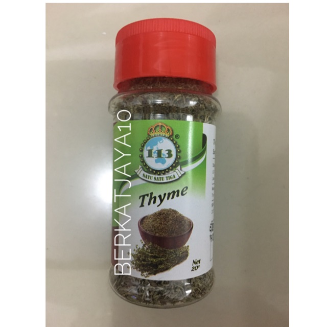 Bumbu Masak 113 Thyme Satu Satu Tiga 20 gr