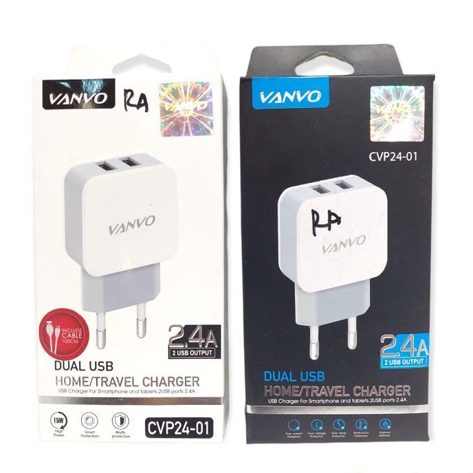 TRAVEL CHARGER CVP24-01 VANVO 2.4 A