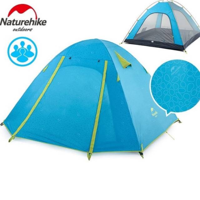 TENDA PROFESSIONAL 4 NATUREHIKE NH18Z044-P (ANTI UV EMBOSSED)