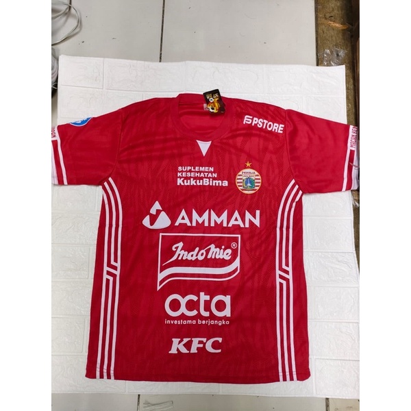 jersey persija jakarta home grade lokal terbaru