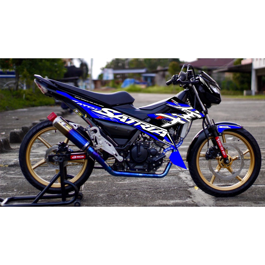 Sticker Striping List Variasi Satria Fu Injeksi - Striping Variasi Satria Fu Injeksi
