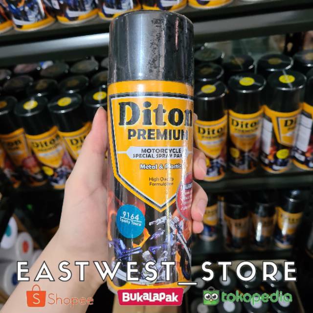 9164 Sporty Tosca<br />diton Premium Cat Semprot Spray Tahan Bensin Dan Tahan Retak Isi 400 Cc