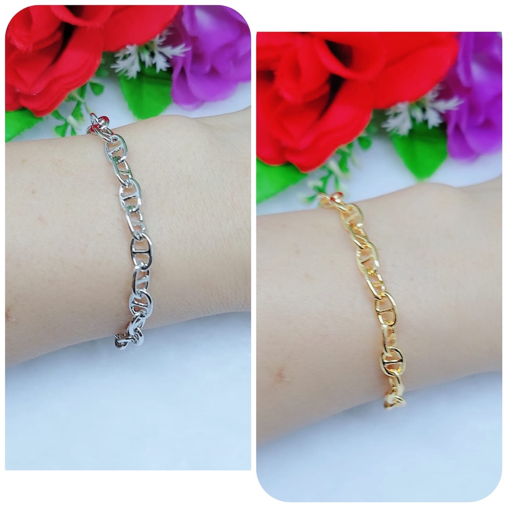 Gelang xuping lapis emas perhiasan fashion 0393.0394