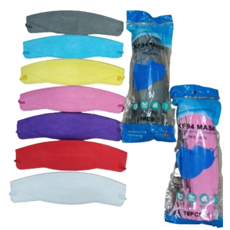 Masker KF94 4D model EVO import