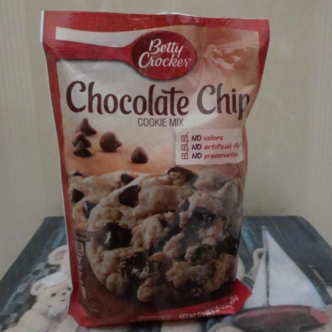 

BISA COD Betty crocker double chocolate chunk (496g) Cookie mix - Chocolate Chip