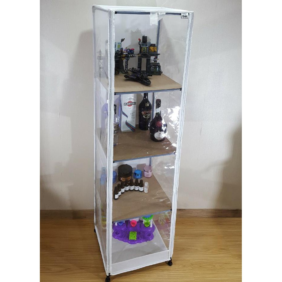 Terbaru - Lemari panjang minimalis/Lemari Pajang mainan/ type lp 04