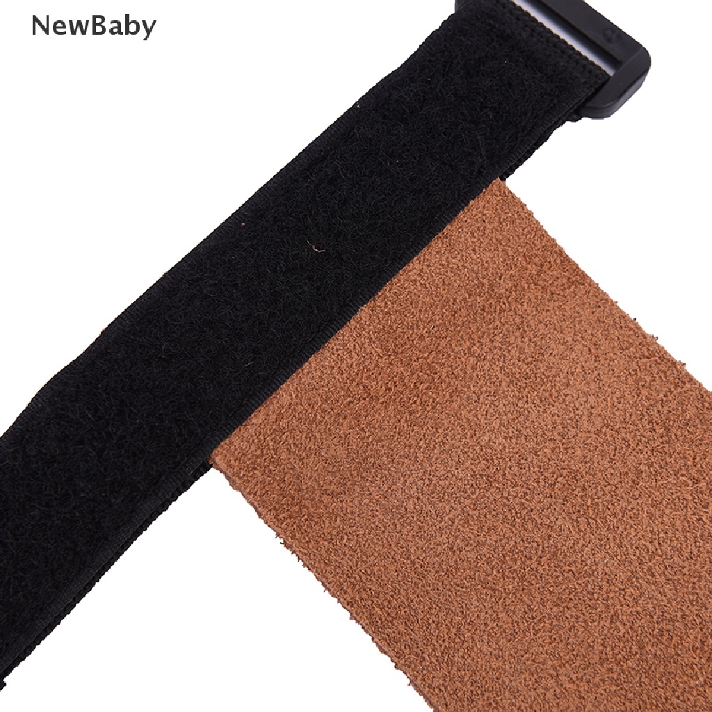 NewBaby 1 pair Grips crossfit gymnastics hand grip guard palm protectors glove Brown ID