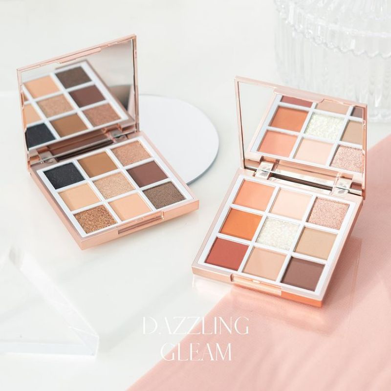 Reveline Eyeshadow palette||brown this way|peachy starlight