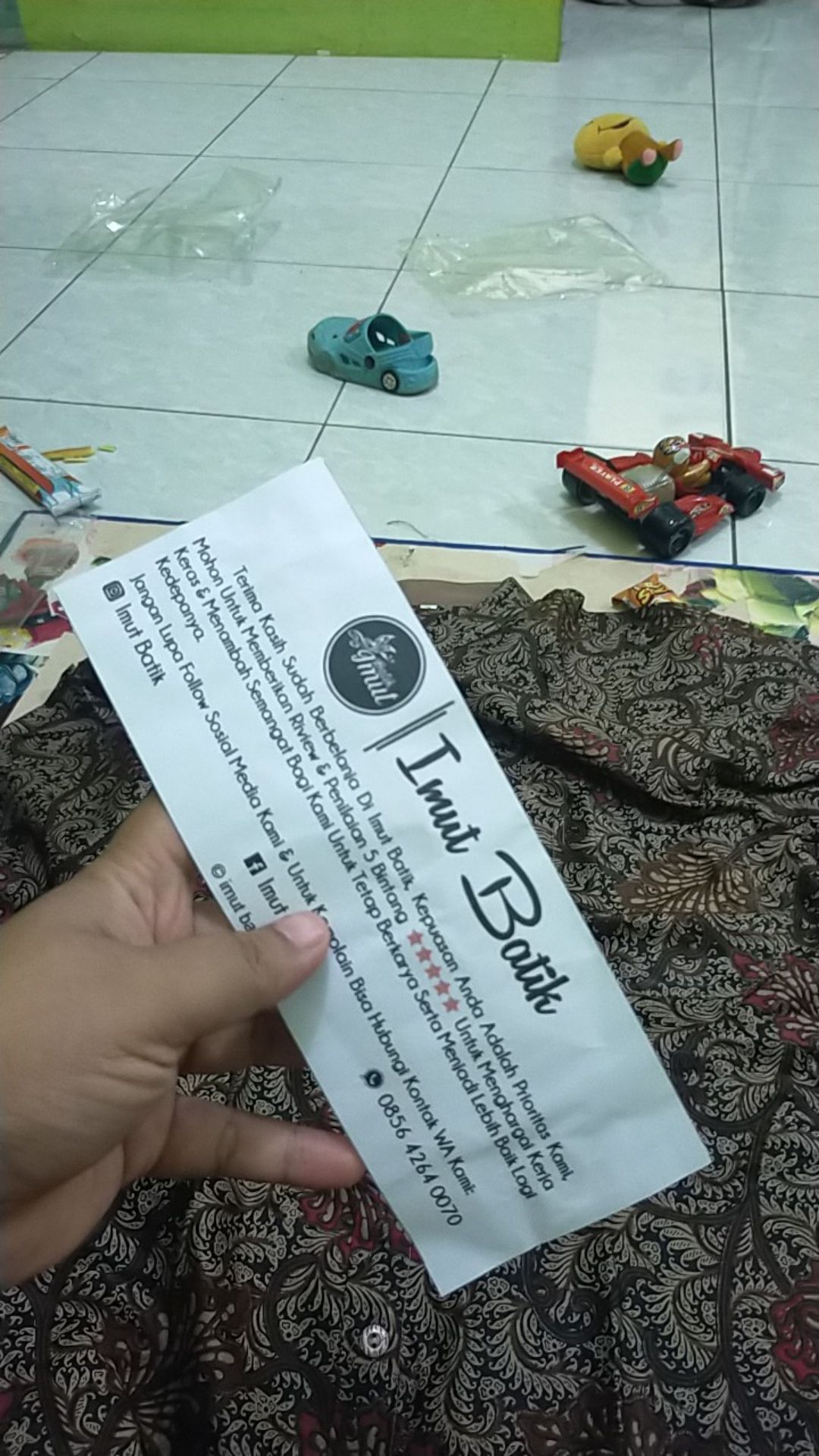 Imut Batik Anak & Ayah Daun Serit Baju Batik Anak Cowok Kemeja Batik Anak Batik Anak Laki-laki