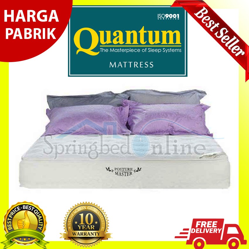 QUANTUM Posture Master (ZIP-OFF PILLOWTOP) - Kasur Saja