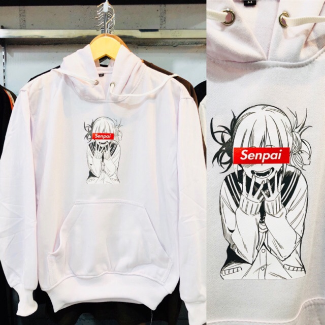 Sweater Himiko Toga Senpai My Hero Academia Ada banyak warna Cotton Fleece