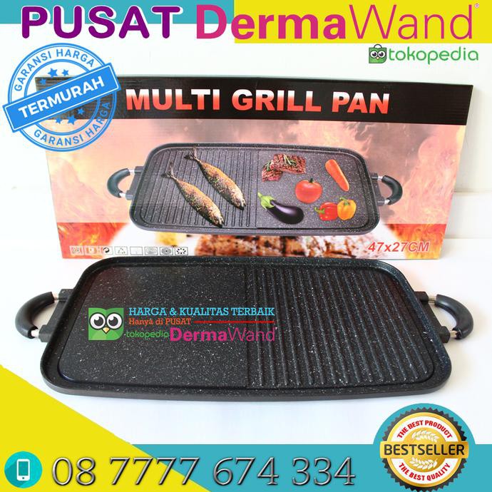Panci Panggang Multi Grill Pan Original - Terbaik 