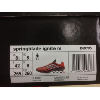 sepatu running adidas springblade ignite m D69795 original bnib